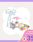 Summer Beach Lounge Cat Bed