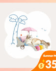 Summer Beach Lounge Cat Bed