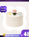 42oz Tulip Garden Cat Water Fountain
