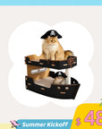 Pirate Ship Cat Bed