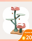 Yellow Tulip Cat Tree