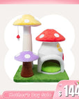 Magic Mushroom Cat Tree