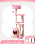 Lovely Heart Cat Tree