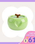 Love Apple Cat Bowl & Fountain Set