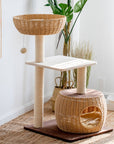 VIP Brown Rattan Cat Tree