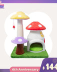 Magic Mushroom Cat Tree