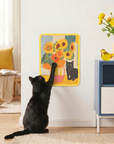 Living Canvas Cat Scratcher