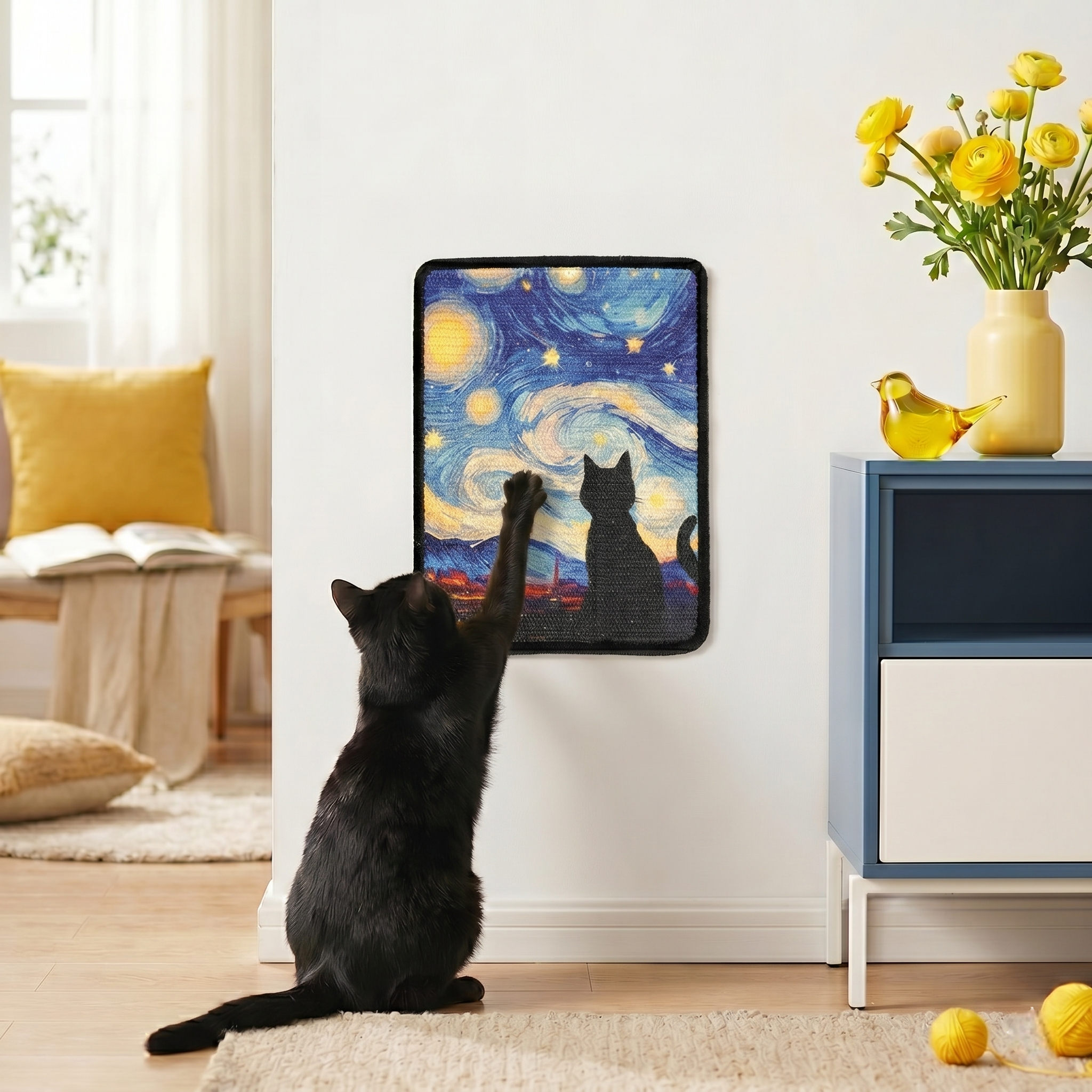 Living Canvas Cat Scratcher
