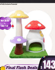 Magic Mushroom Cat Tree
