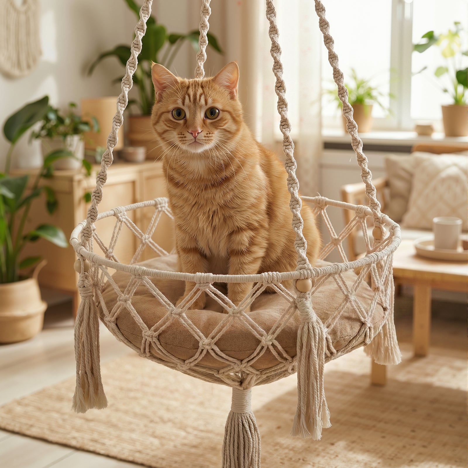 Bohemia Style Cat Hammock