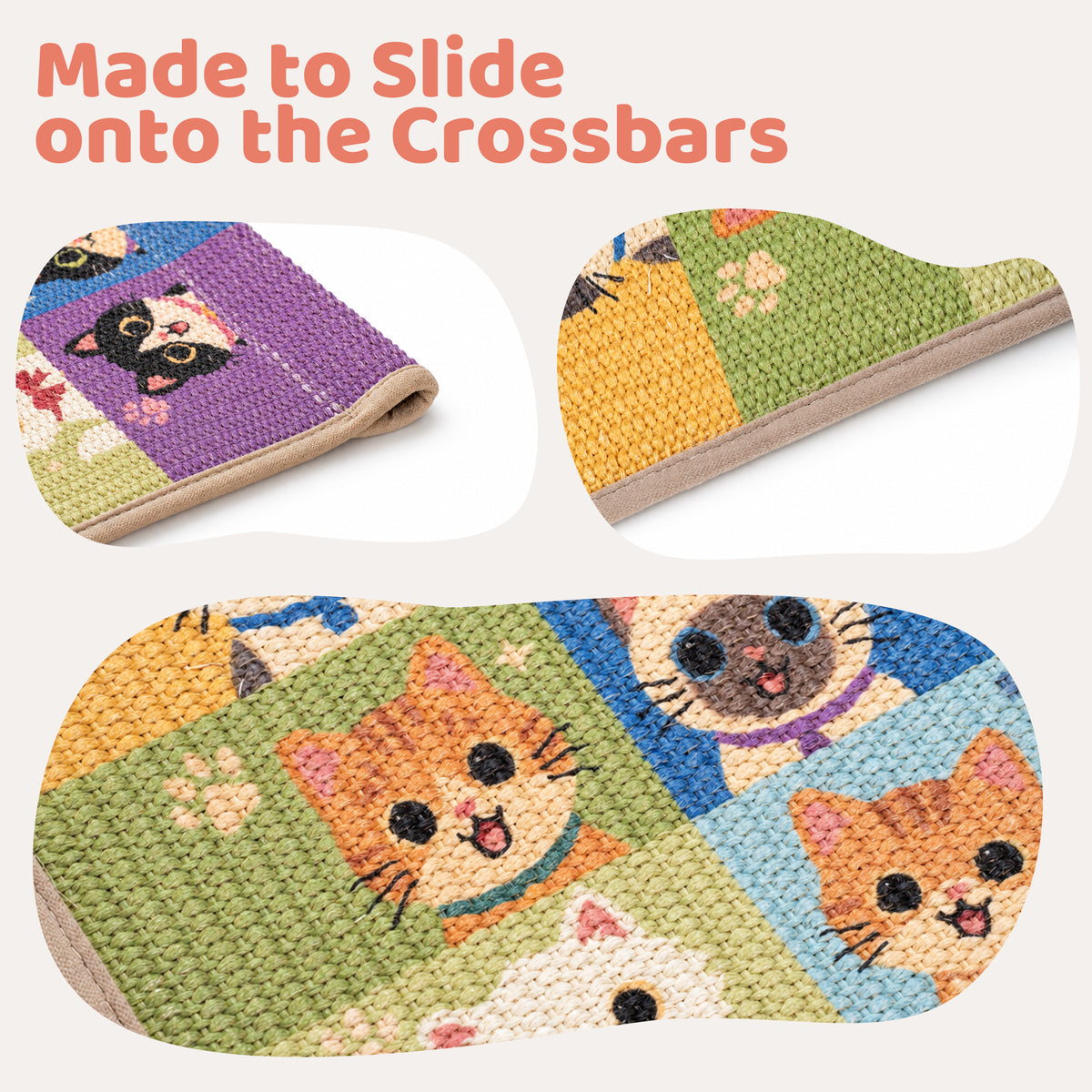 Foldable Cat Lounge Chair With Scratching Surface