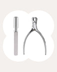 Stainless Steel Pet Nail Clipper with Nail File