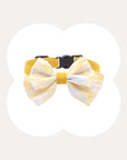 Ink Style Bow Cat Collar