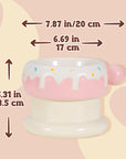 27oz Donut Style Cat Bowl Set