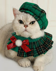 Christmas Octagon Hat for Cats