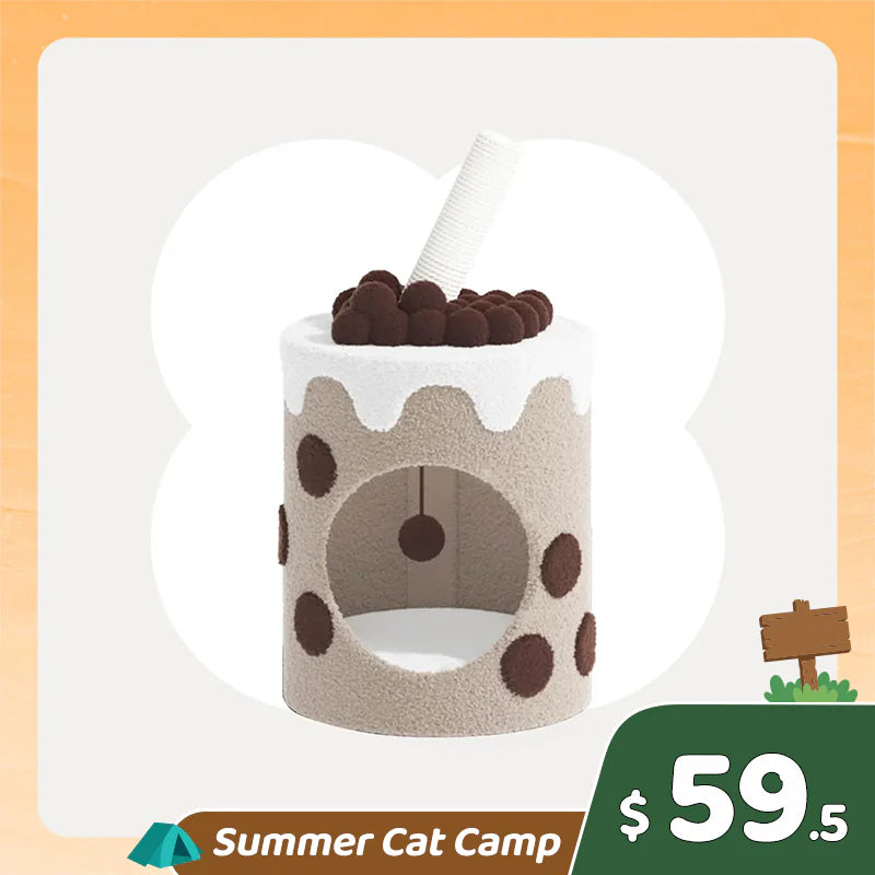 Boba Tea Cup Cat Tree