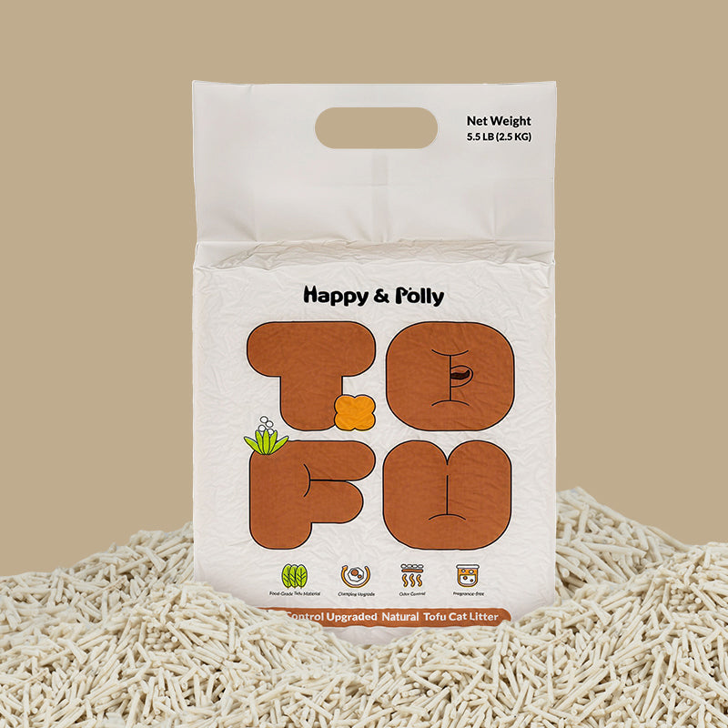 Plant-Based Tofu Litter with Triple Natural Deodorizers