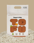 Plant-Based Tofu Litter with Triple Natural Deodorizers