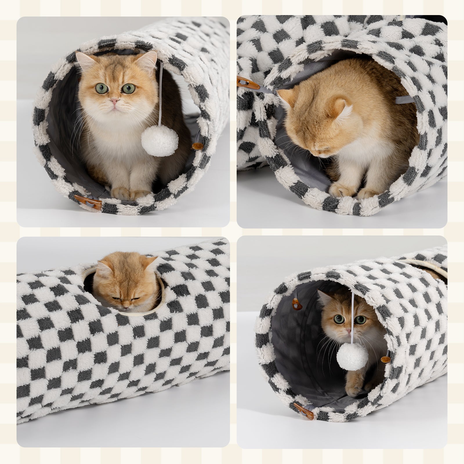 Elves in the Checkerboard Cat Tunnel