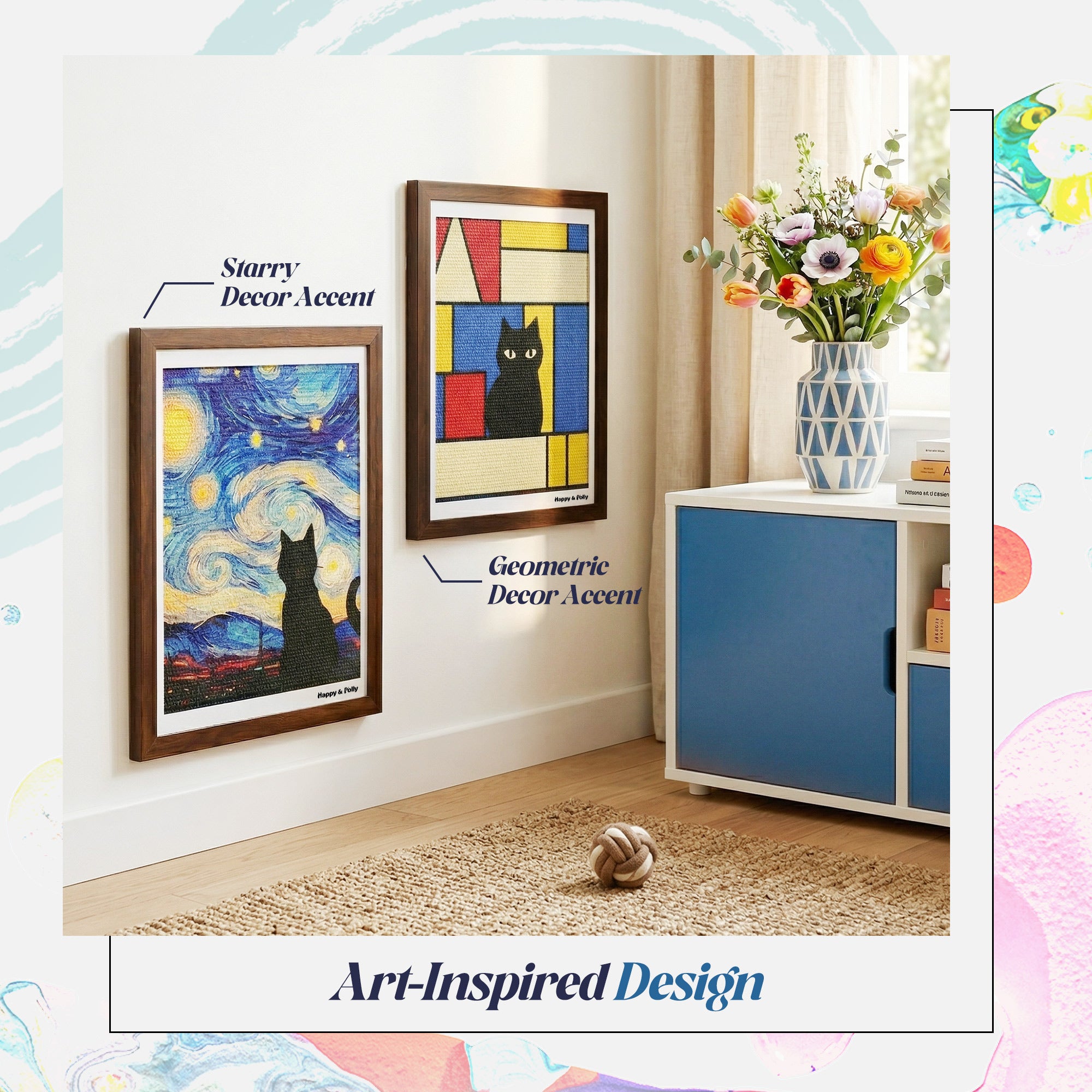 Gallery Frame Cat Scratcher