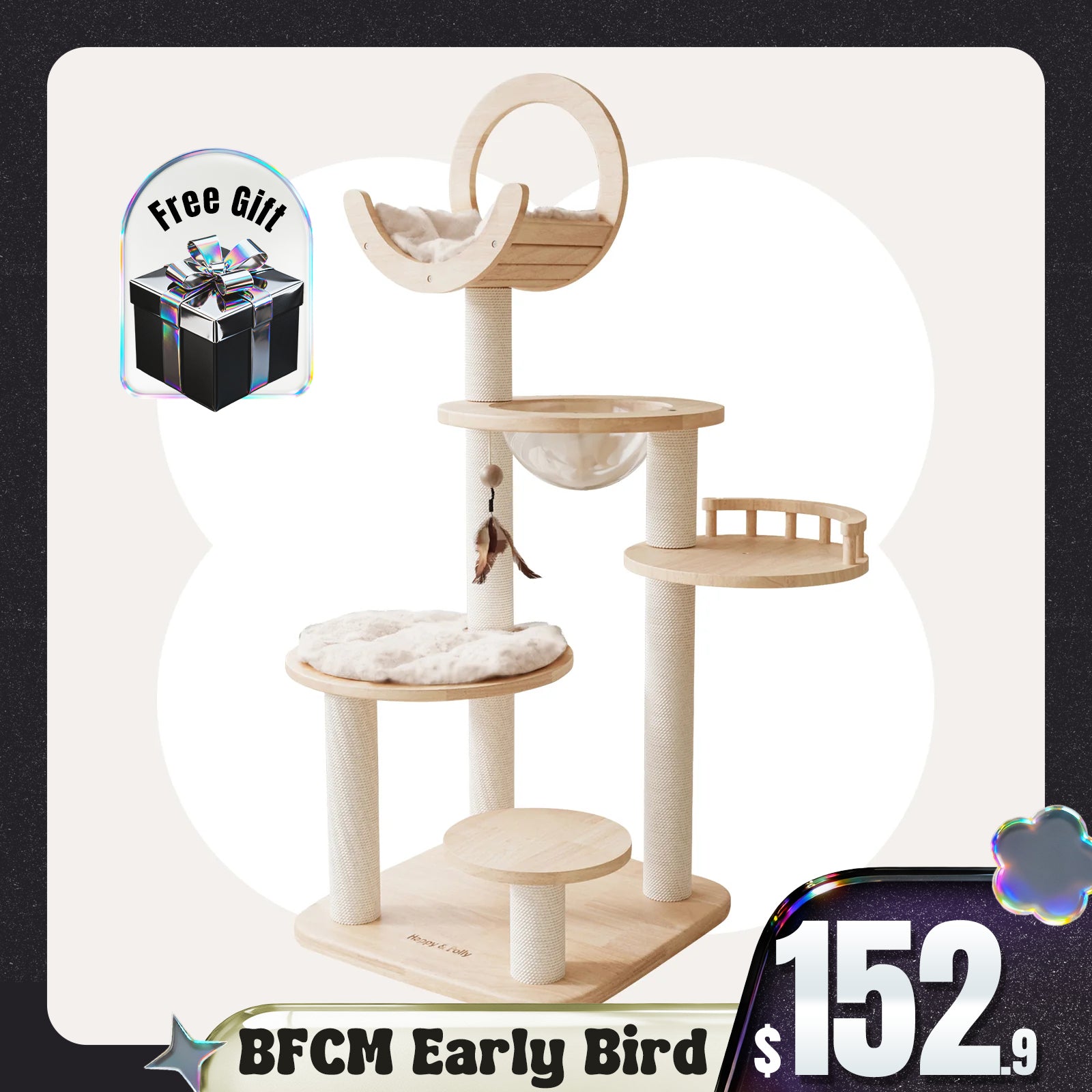 Transformable Cat Tree