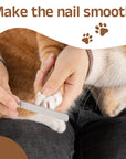 Stainless Steel Pet Nail Clipper with Nail File
