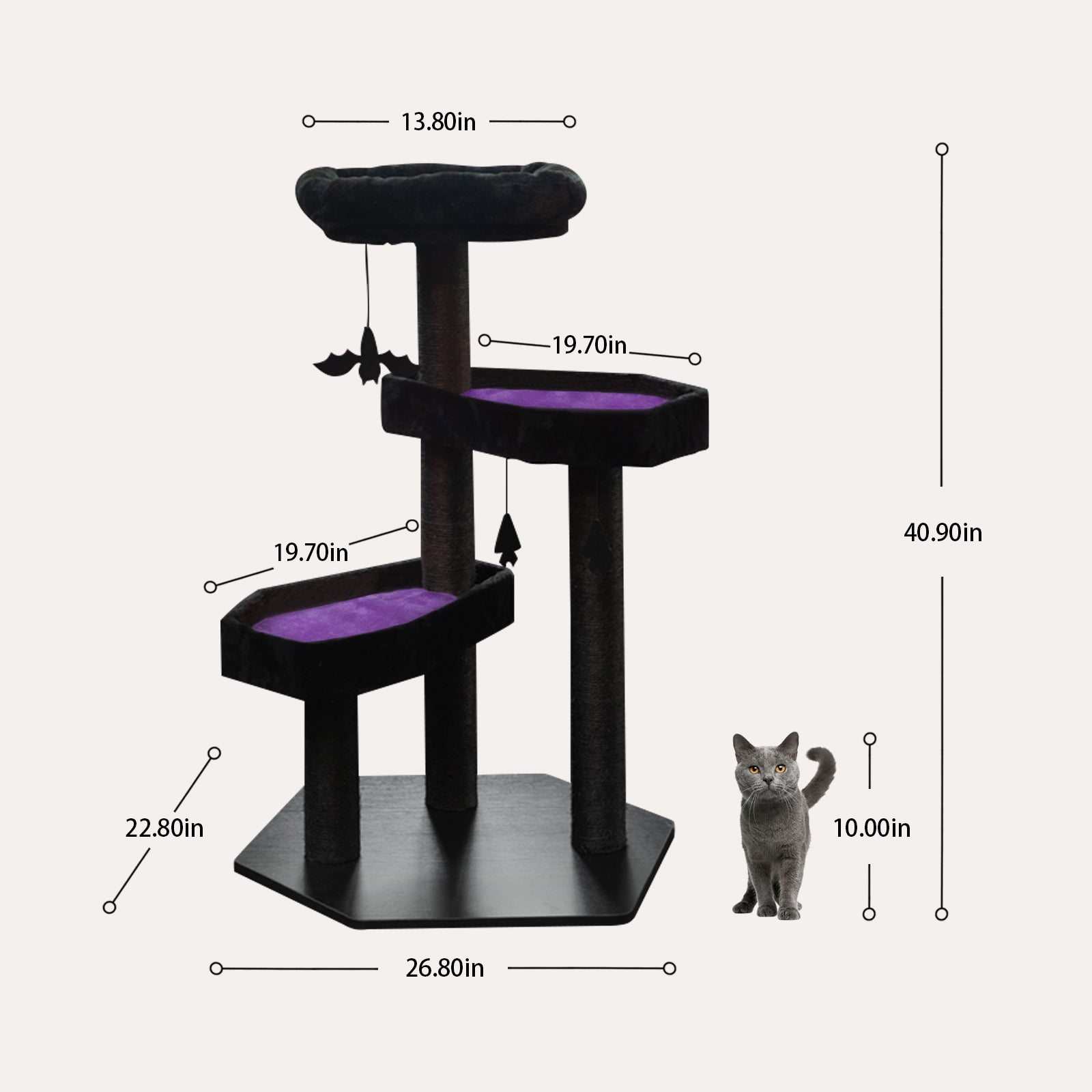Gothic Style Cat Tree