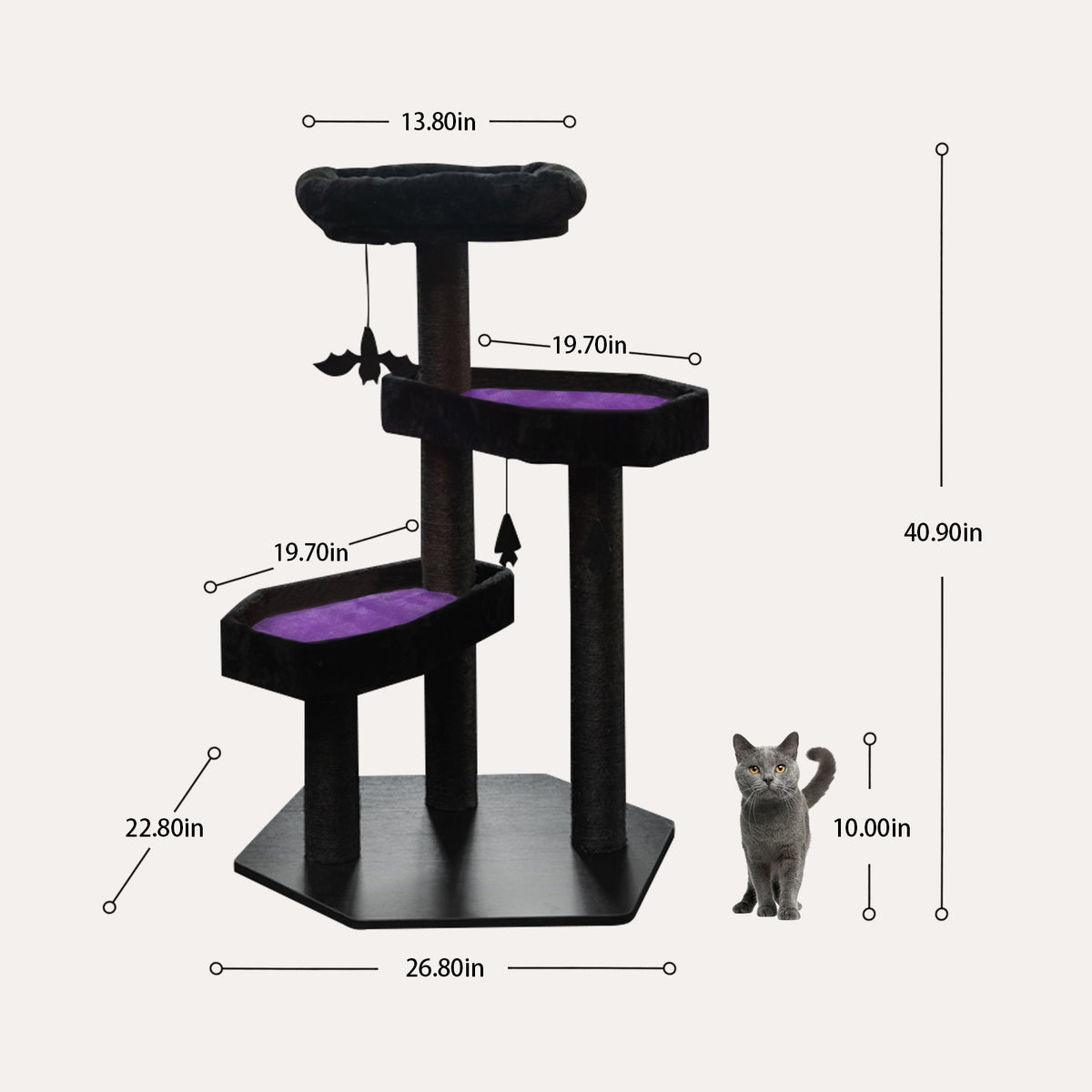 Gothic Style Cat Tree