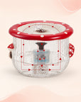 3.4oz Mushroom Picnic Ceramic Cat Bowl