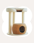 Zen Style Rattan Cat Tree