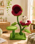 50.8'' Carnivorous Blossom Cat Tree Max