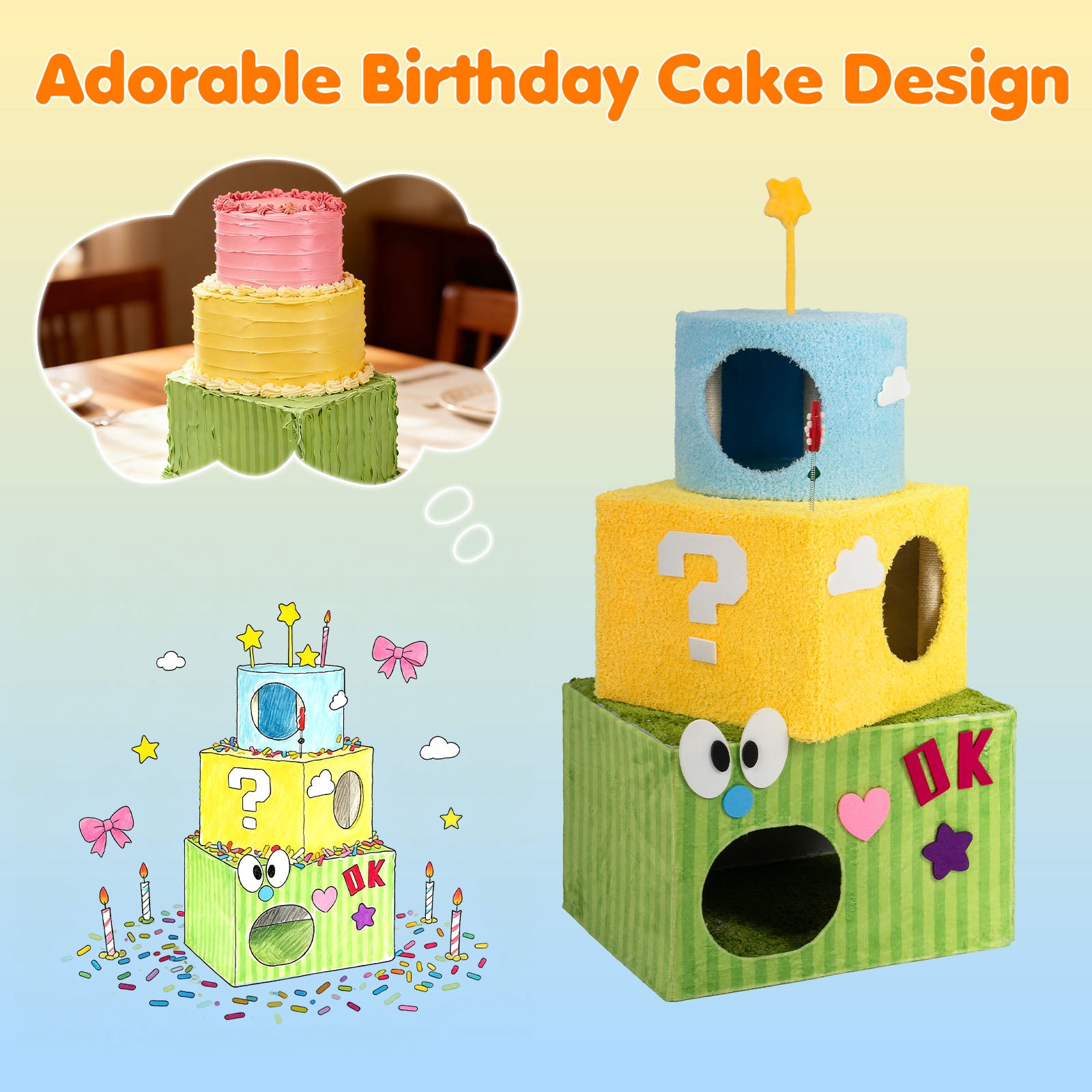 Cake Tower Cat Tree