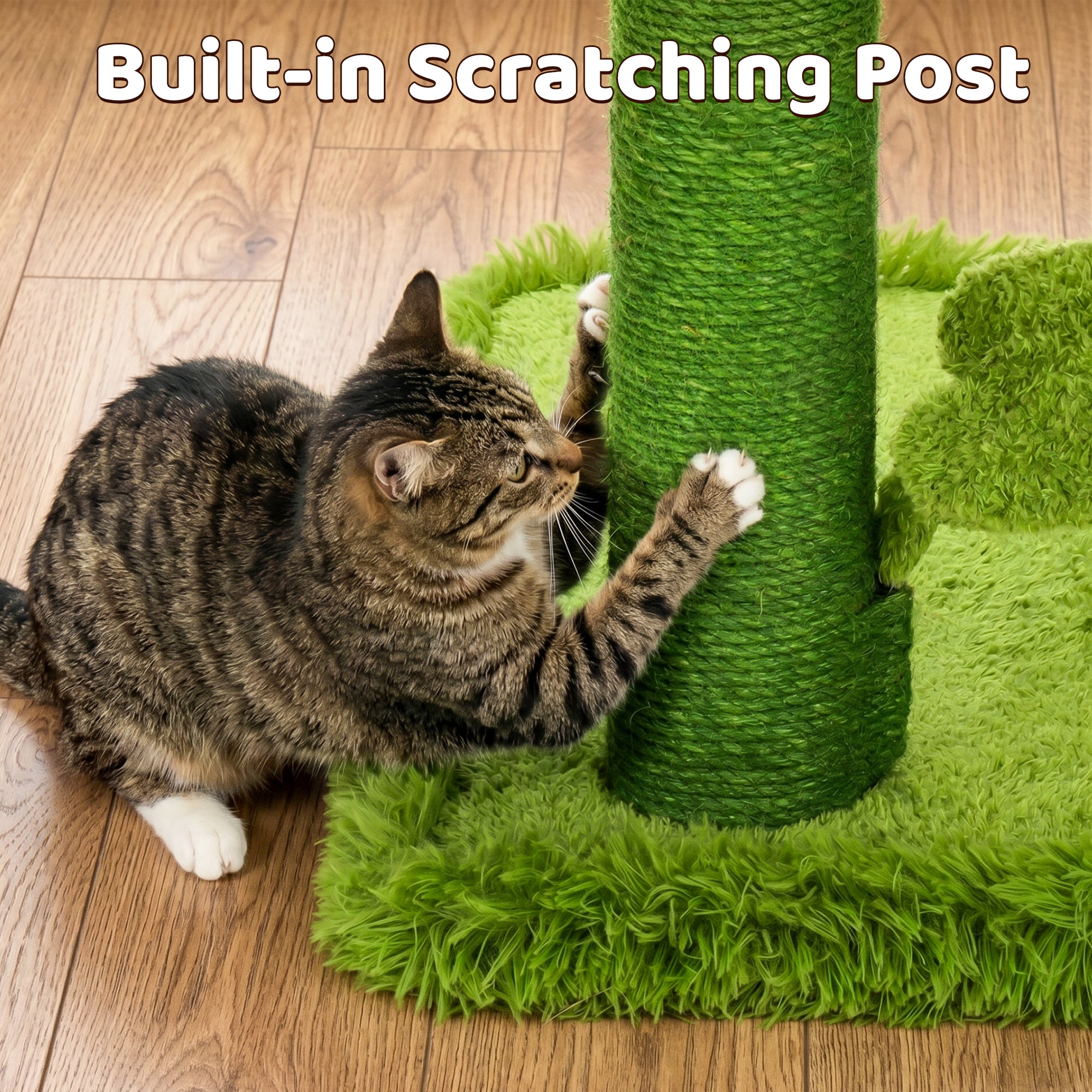 50.8'' Carnivorous Blossom Cat Tree Max
