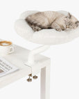 Cozy Flower Desk Cat Bed