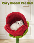 50.8'' Carnivorous Blossom Cat Tree Max