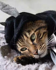 Bat Wing Cape with Hood for Cats