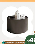 50oz / 1.5L Ceramic Ghost Cat Water Fountain