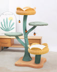 Yellow Tulip Cat Tree