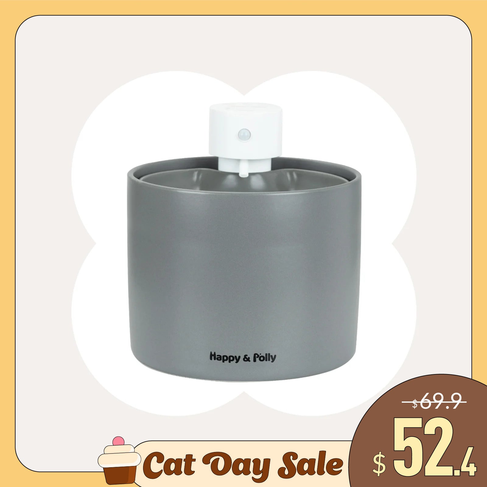 Automatic Cat Water Fountain: Dual Water Modes