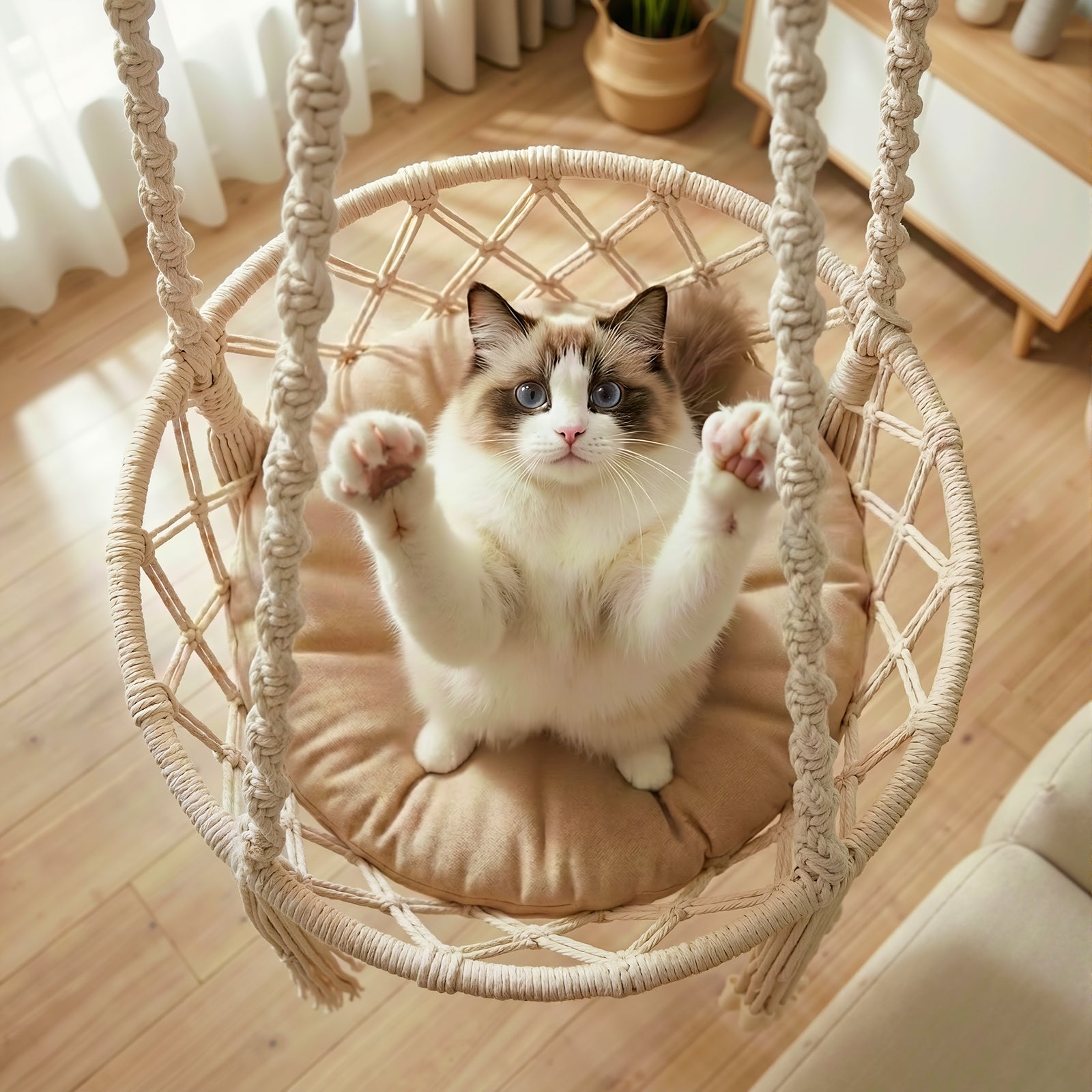 Bohemia Style Cat Hammock