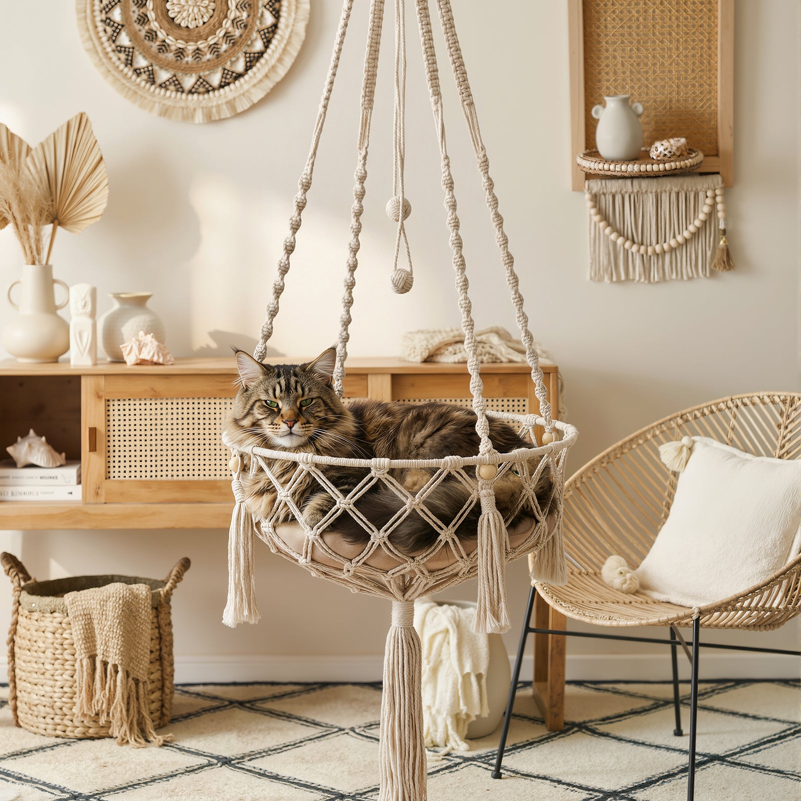 Bohemia Style Cat Hammock