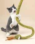 Snake Shaped Wand Cat Toy