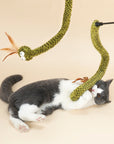 Snake Shaped Wand Cat Toy