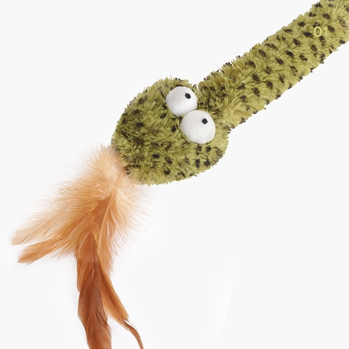 Snake Shaped Wand Cat Toy