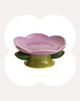 Flower Shape Cat Bowl