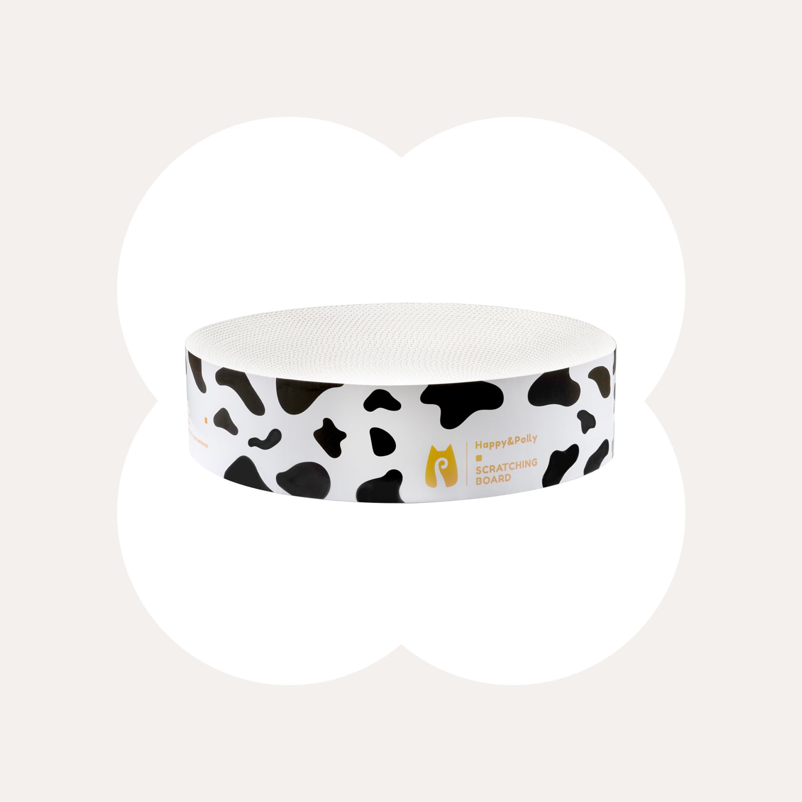 Round Cat Scratching Pad – Happy & Polly