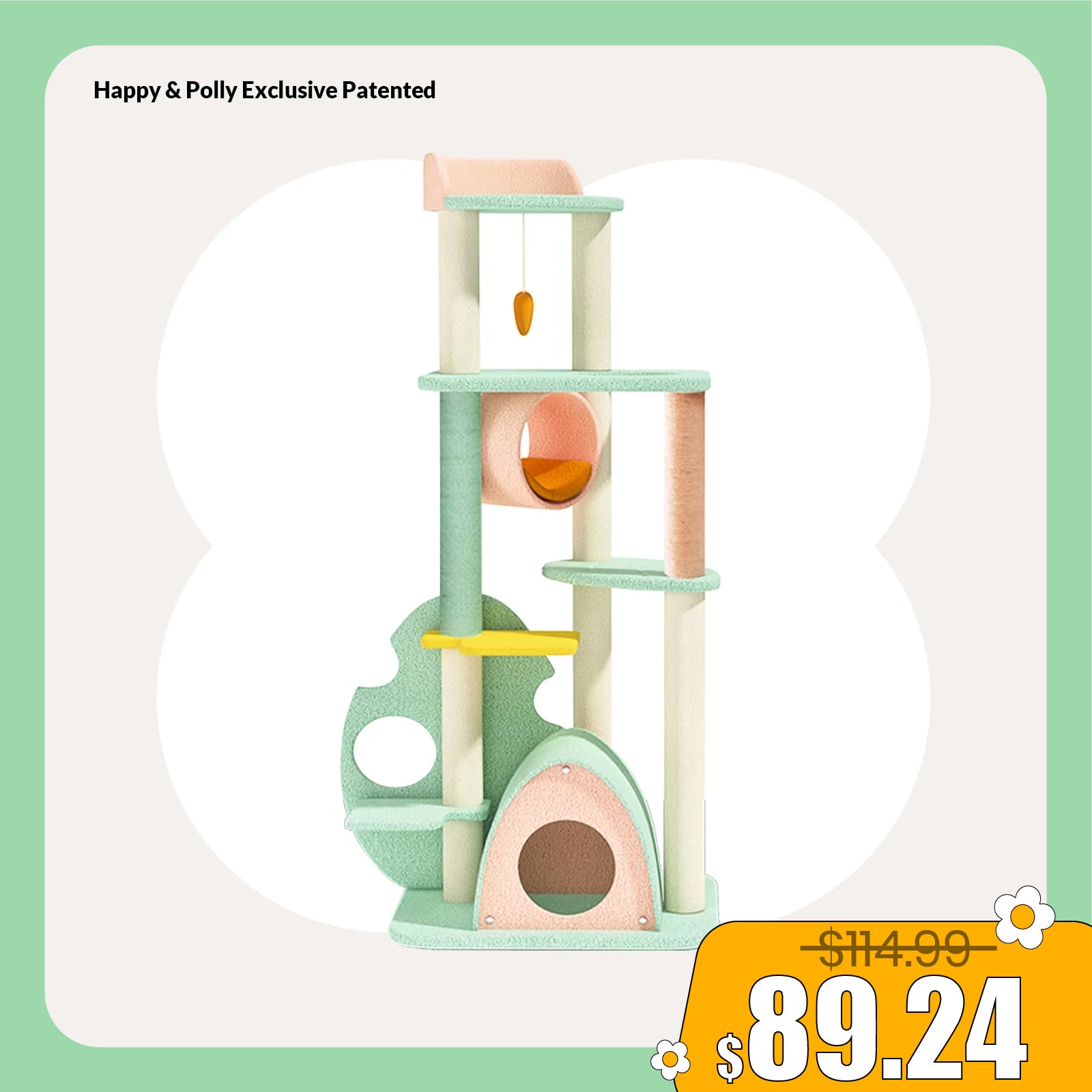 Upgraded Wonderland Cat Tree-XL