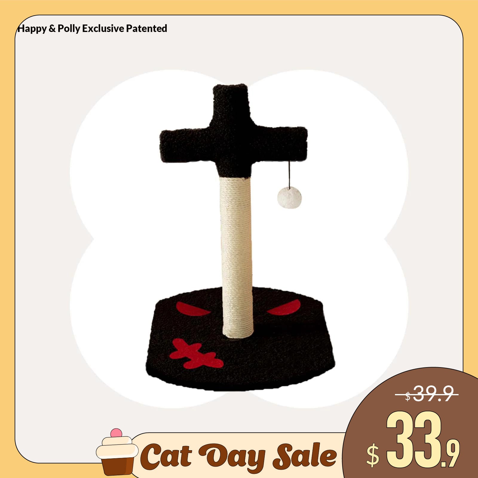 Gothic Design Cat Scratcher