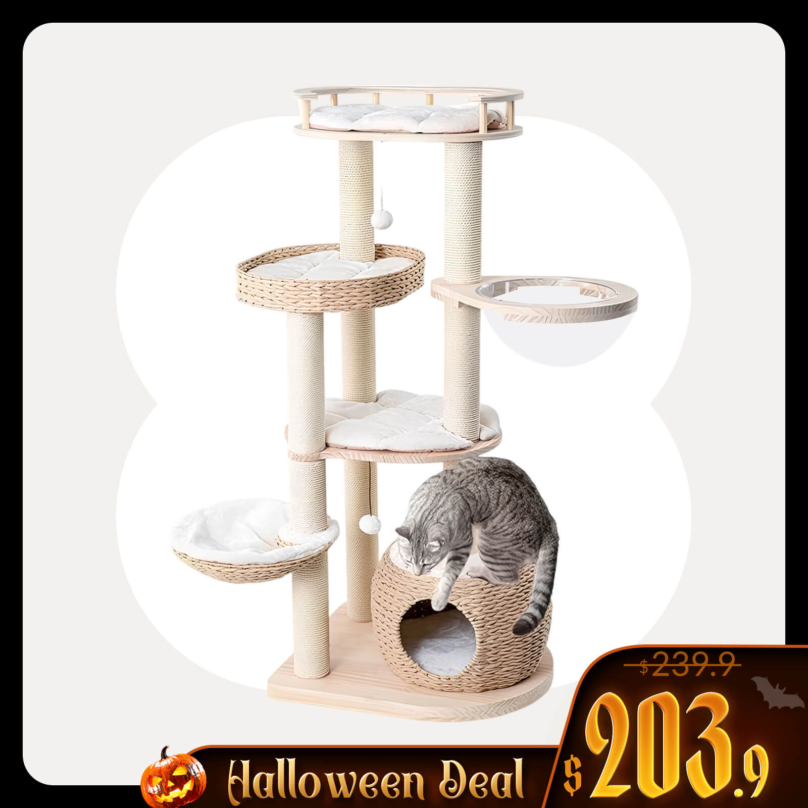 Whispering Hollow Cat Tree
