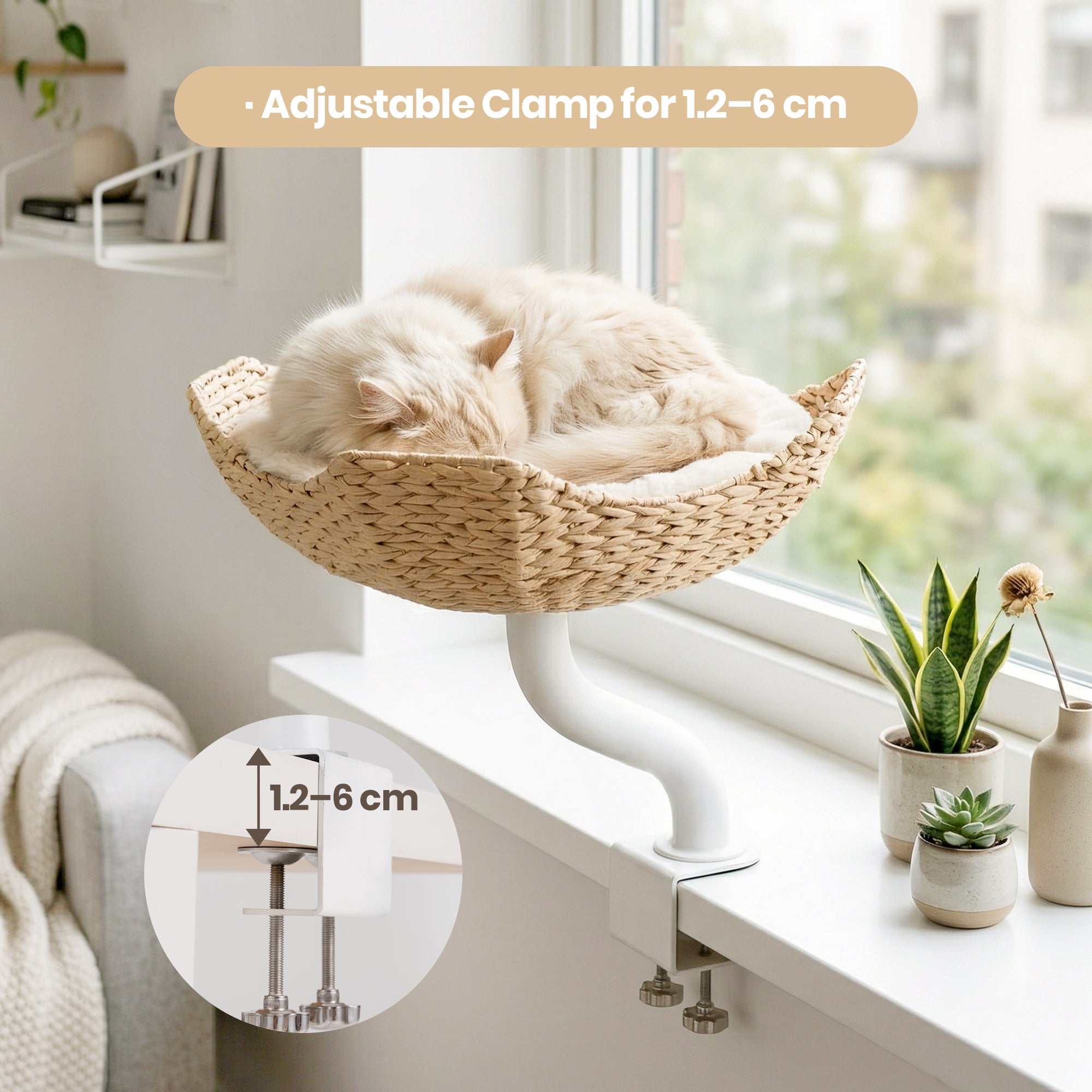 Woven Nest Desk Cat Bed